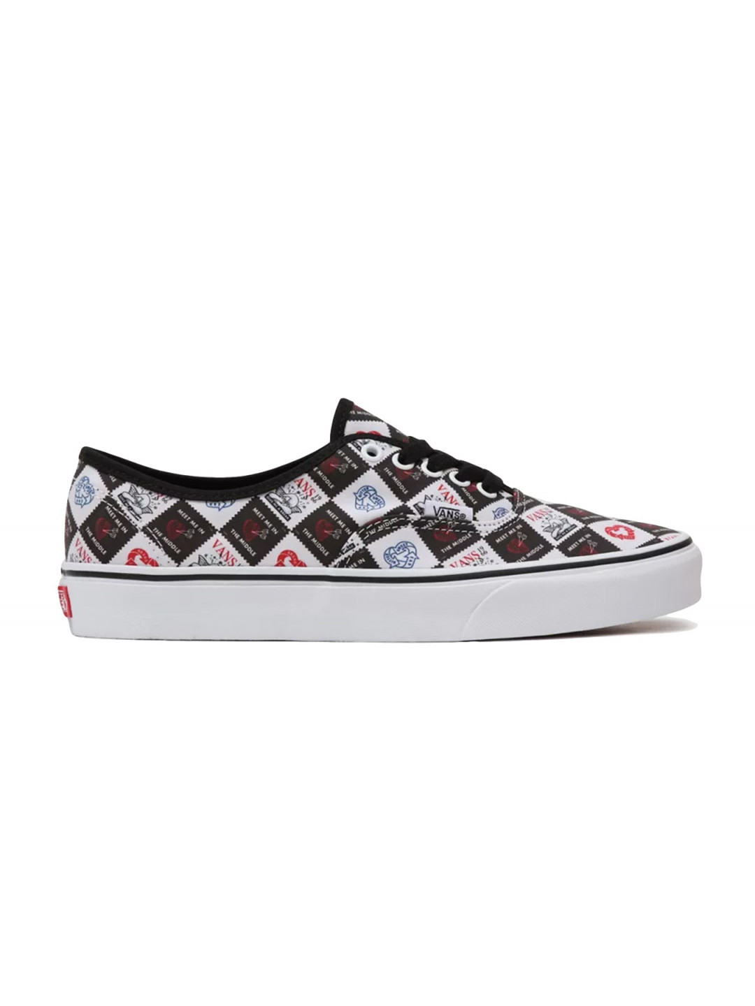 Vans Love Letters Authentic Ženy – Tenisky Vans – Černá – VN0A5KRDB0A-4 5 – Size 4 5